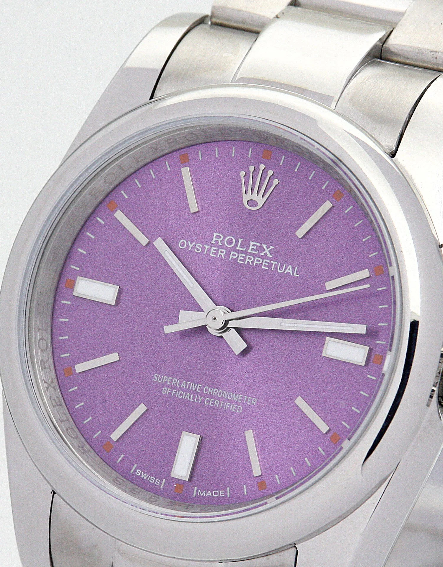 Rolex Oyster Perpetual Lady 31mm Purple Dial 177200
