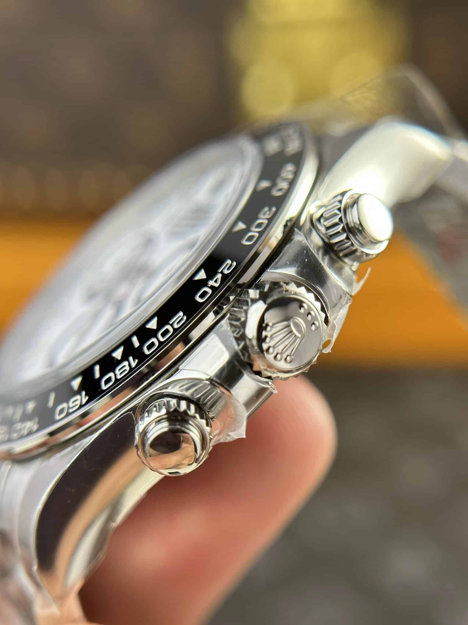 Superclone Rolex Daytona  Panda  40 mm White Dial 126500LN
