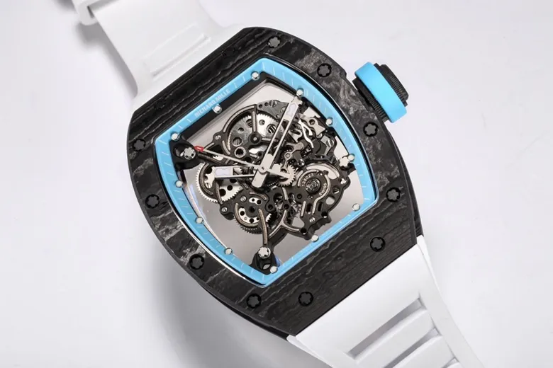 Richard Mille RM055 Black Carbon Fiber Watch