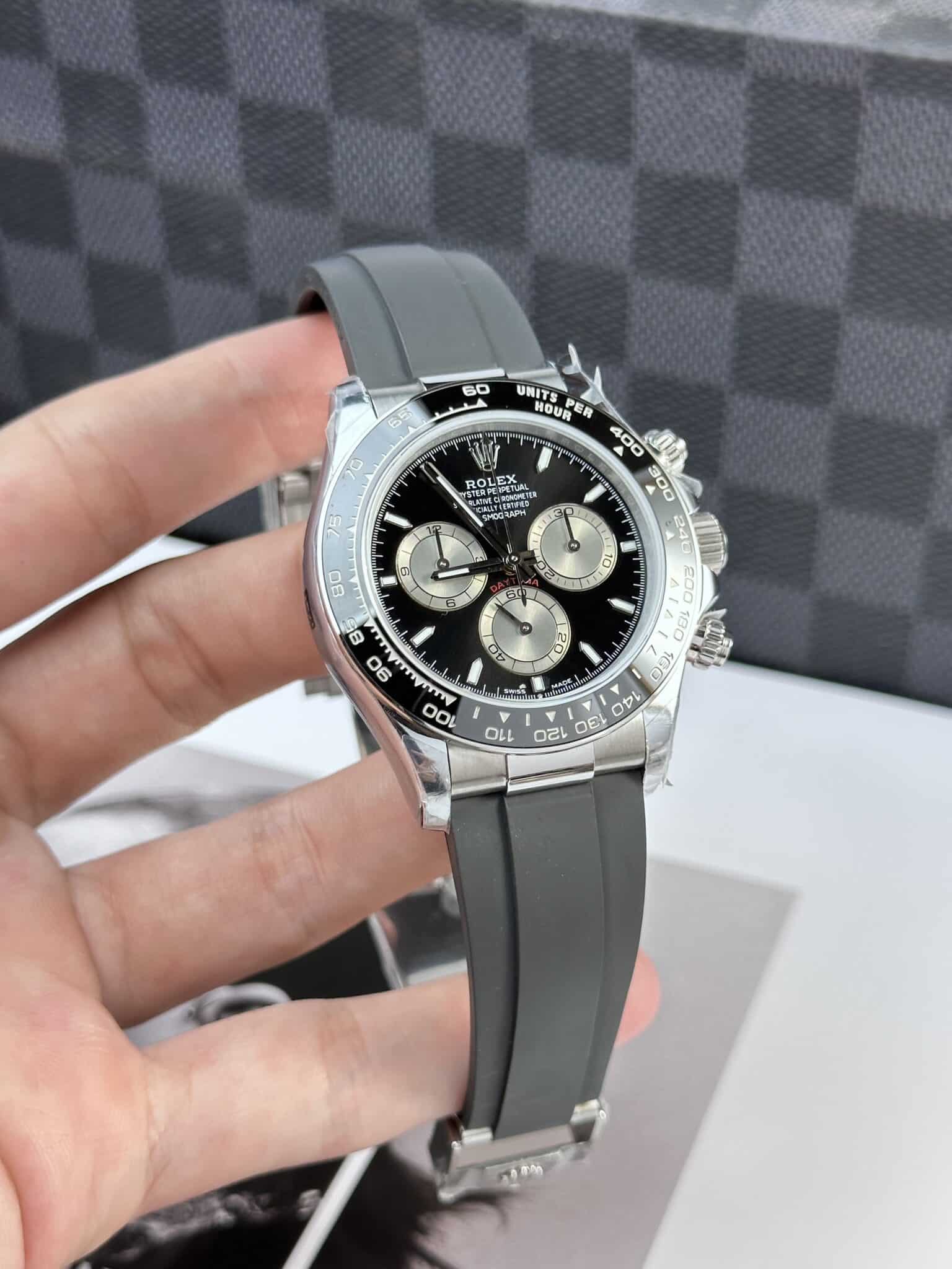 Superclone Rolex Daytona 40 mm black Dial 126519LN