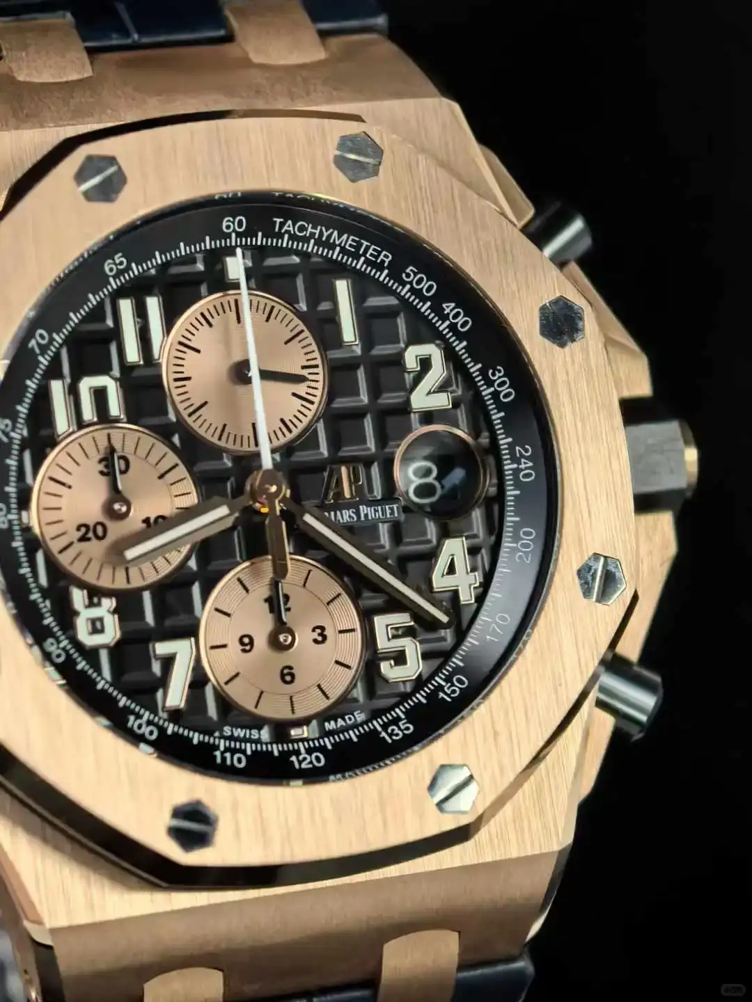 Audemars Piguet Royal Oak Offshore Selfwinding Chronograph Black, Gold 26470OR.OO.A002CR.02