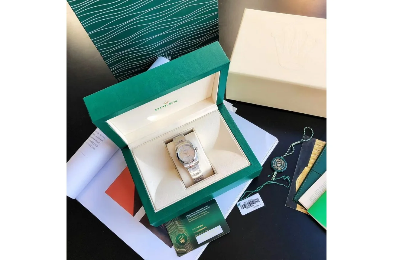 Couple Watches Rolex Oyster Perpetual 31/41mm SS/SS Sliver/Stk