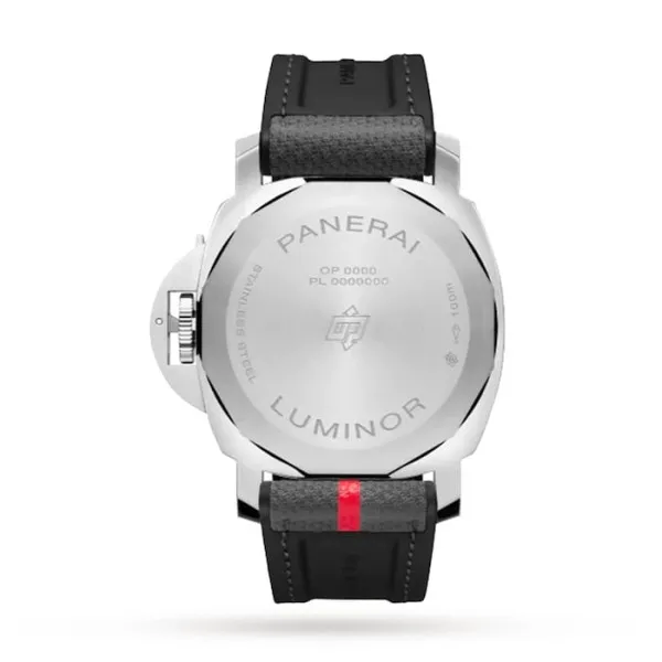 Panerai Luminor Men Automatic White Fabric Watch PAM01342