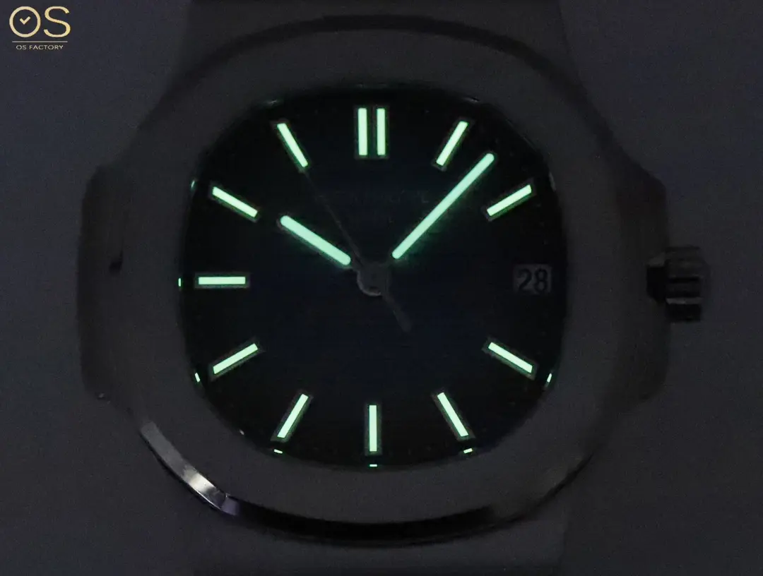 OSFactory Nautilus Green Dial Steel Watch