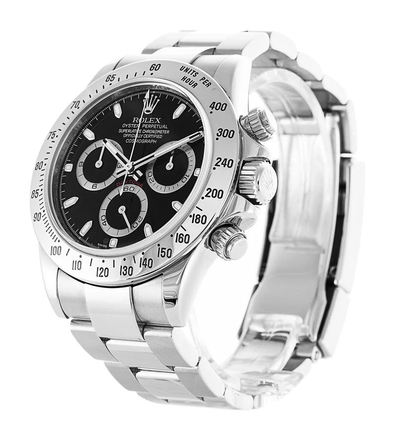 Superclone Rolex Daytona 40mm Black Dial 116520