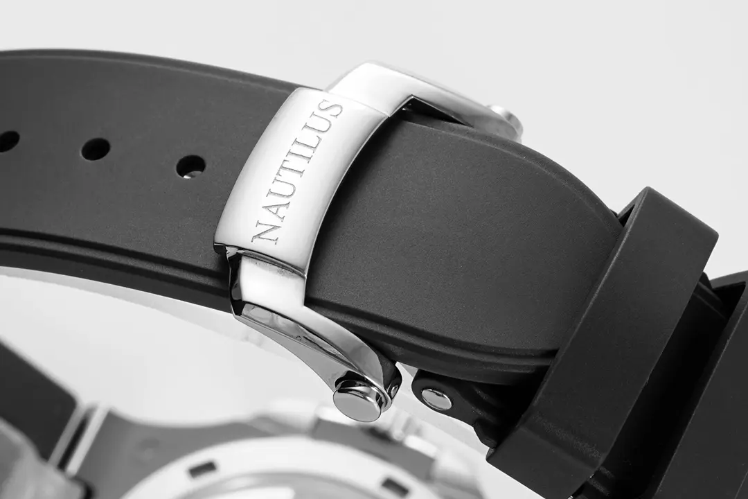 Patek Philippe Blue Nautilus Rubber Watch