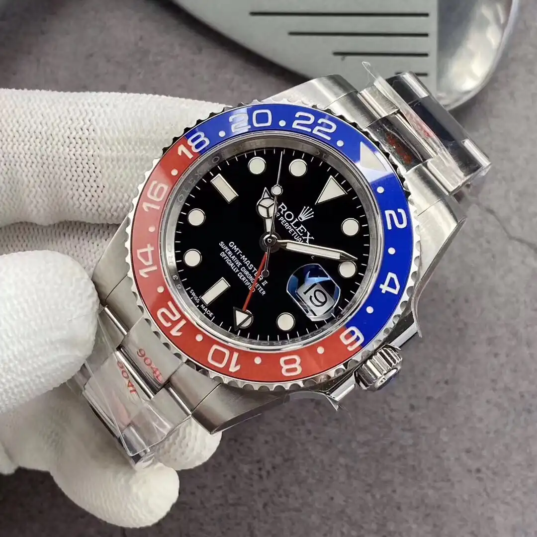 Rolex GMT-Master II 40mm 126710BLRO  Pepsi  Oyster