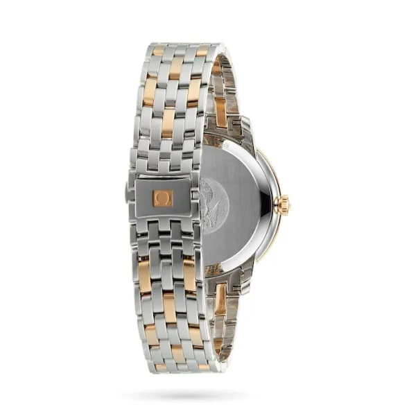 Omega De Ville Men Automatic Green Stainless Steel   18ct Gold Watch O42420402010001