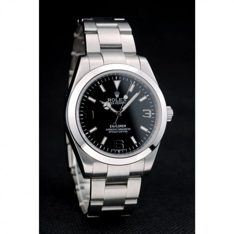 Superclone Rolex Explorer 39mm Black Dial 42002