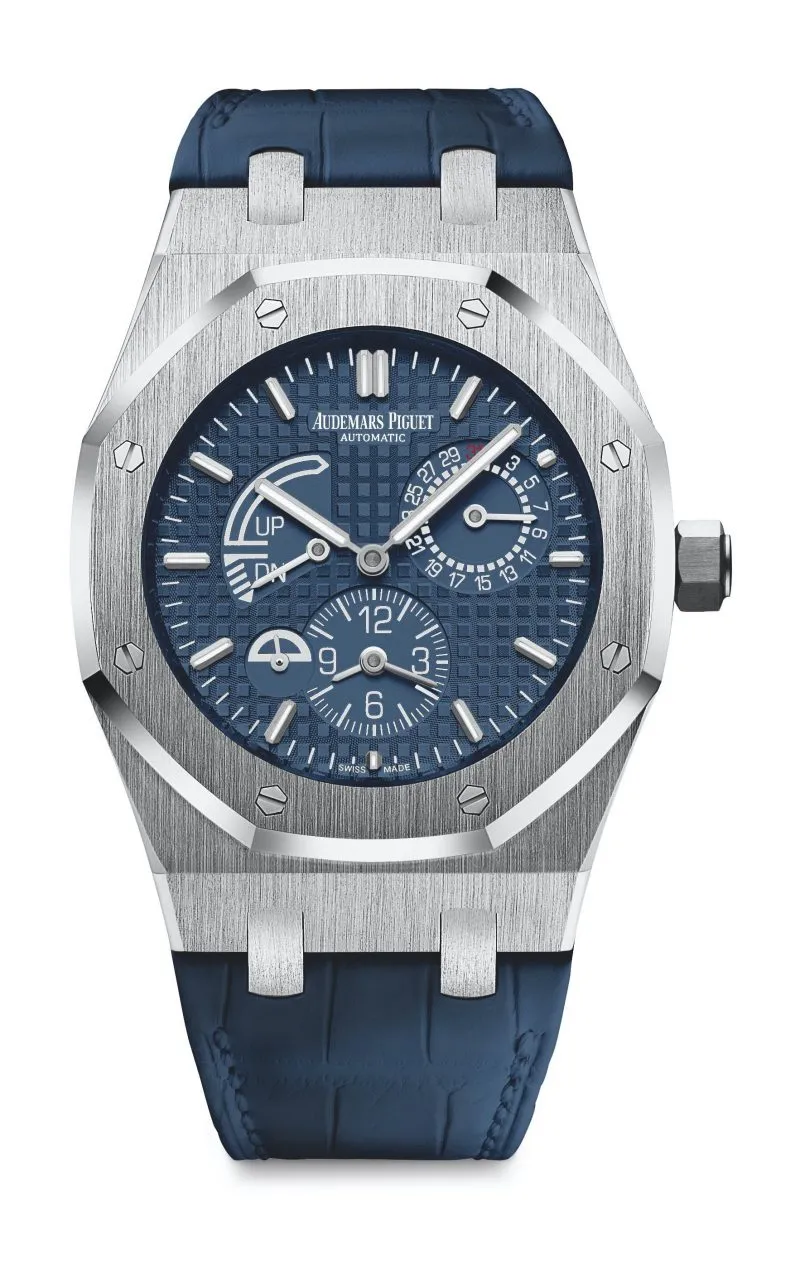 Audemars Piguet Royal Oak Dual Time Blue 26124ST.OO.D018CR.01