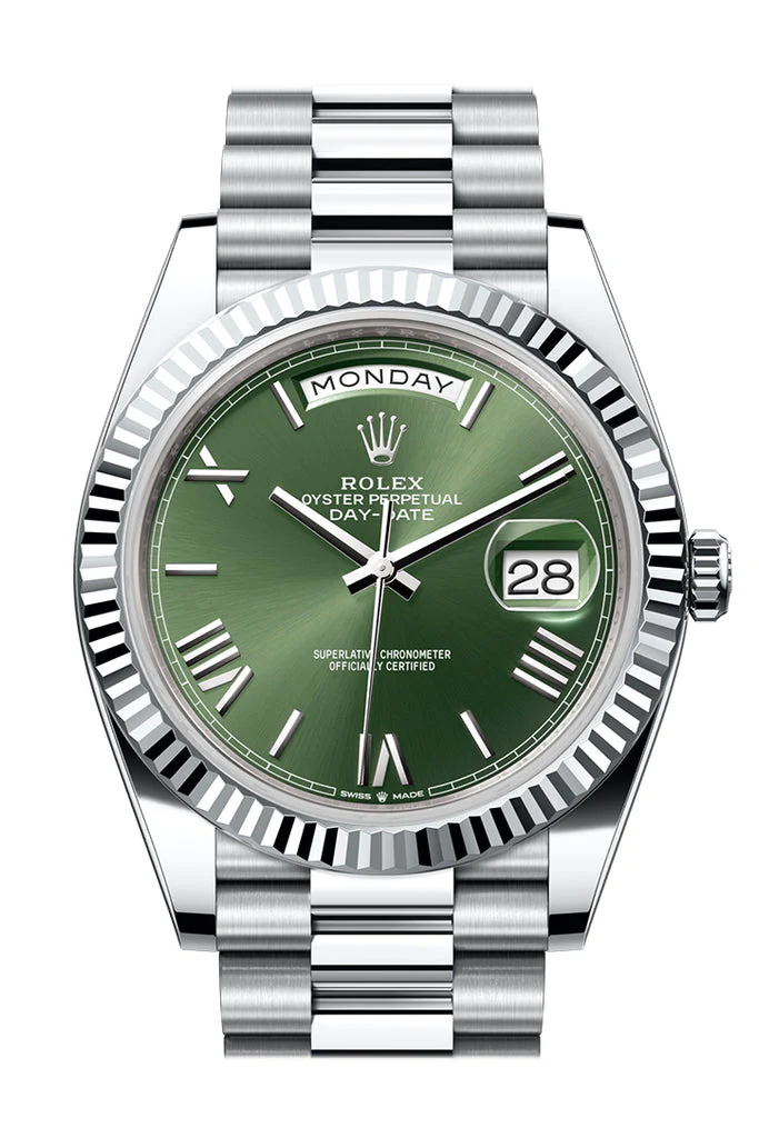 Rolex Day-Date 40 Oyster 40 mm white gold 228239