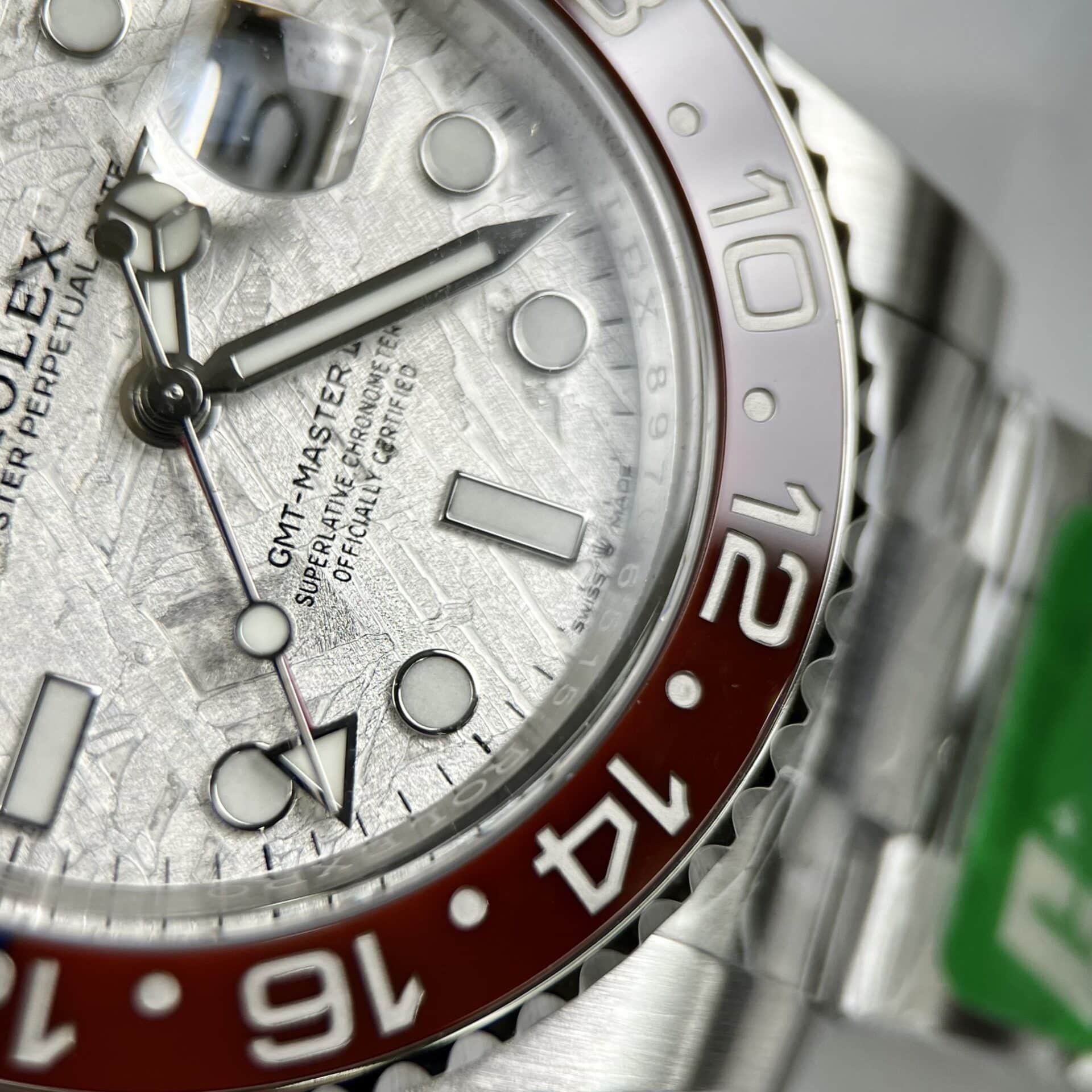 Superclone Rolex GMT-Master II Meteorite Dial 126719BLRO  Superman  Oyster