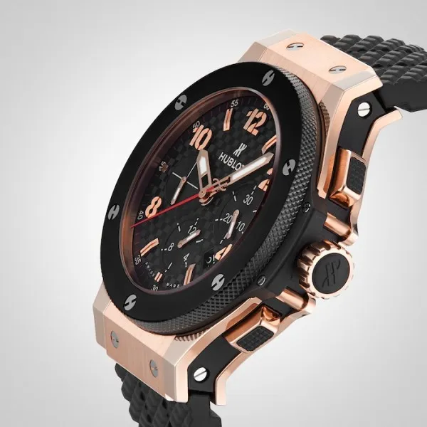 Hublot Big Bang Men Automatic Black Rubber Watch 301.PB.131.RX