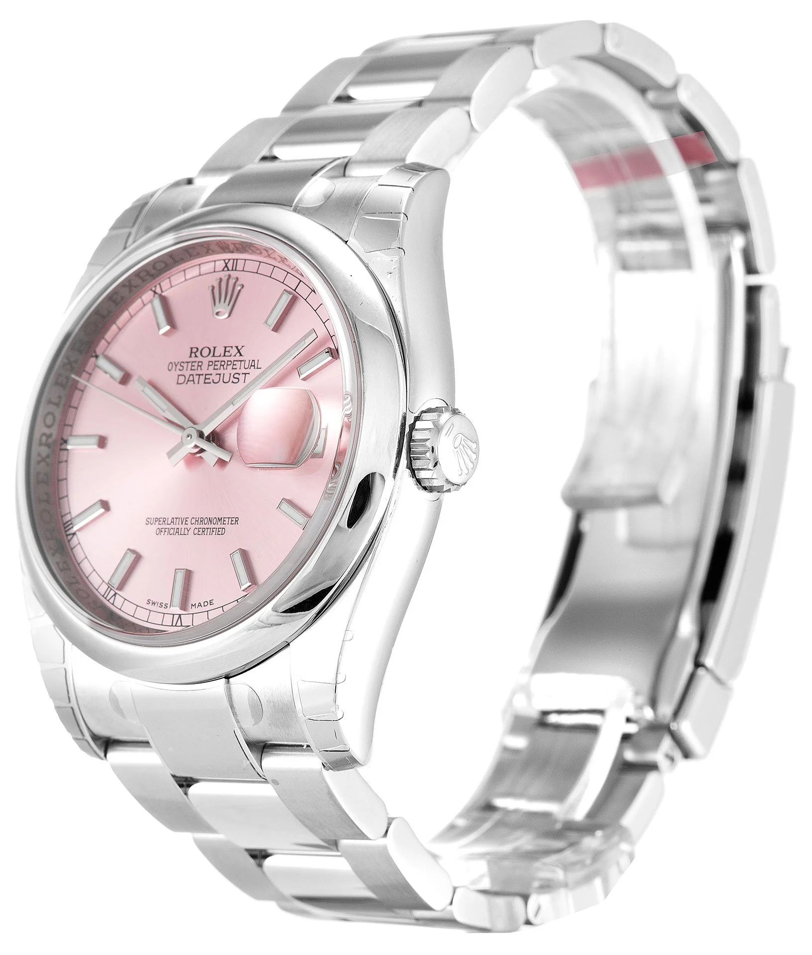 Rolex Datejust 36mm Pink Dial 116200