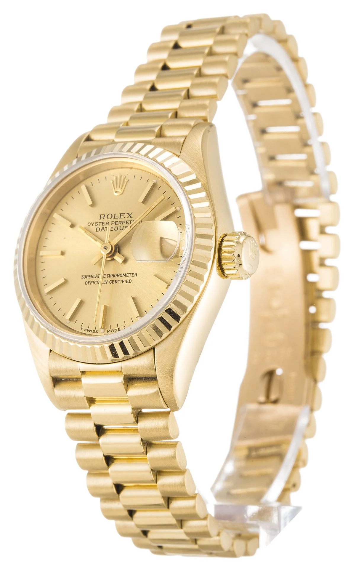 Rolex Lady-Datejust 26mm Champagne Dial 69178
