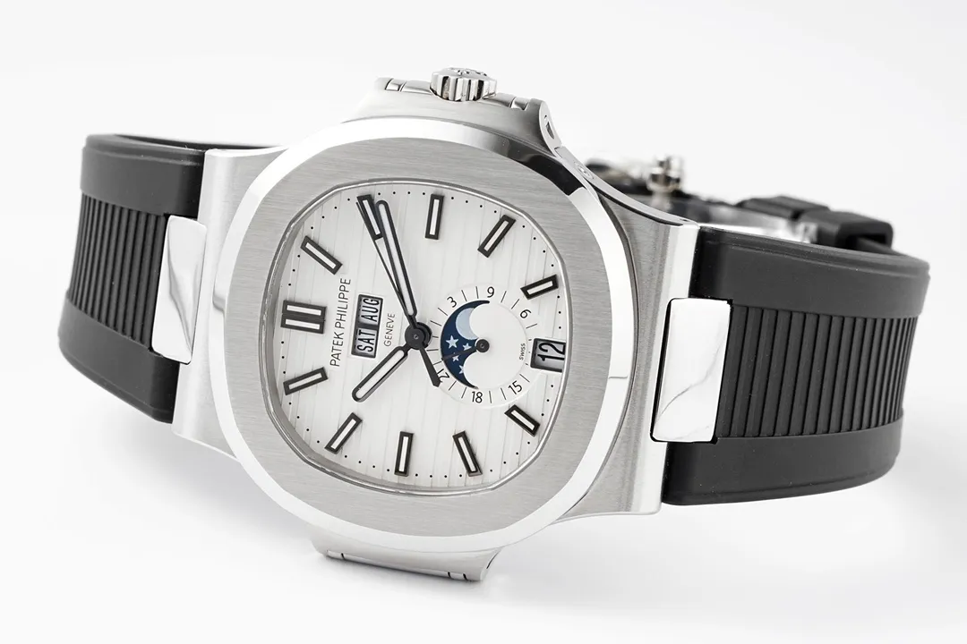 Patek Philippe Blue Nautilus Rubber Watch