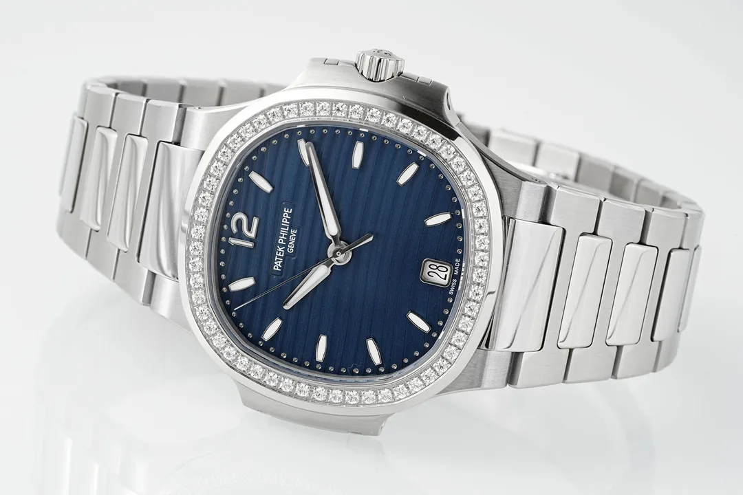 Patek Philippe Blue Nautilus Ladies Watch