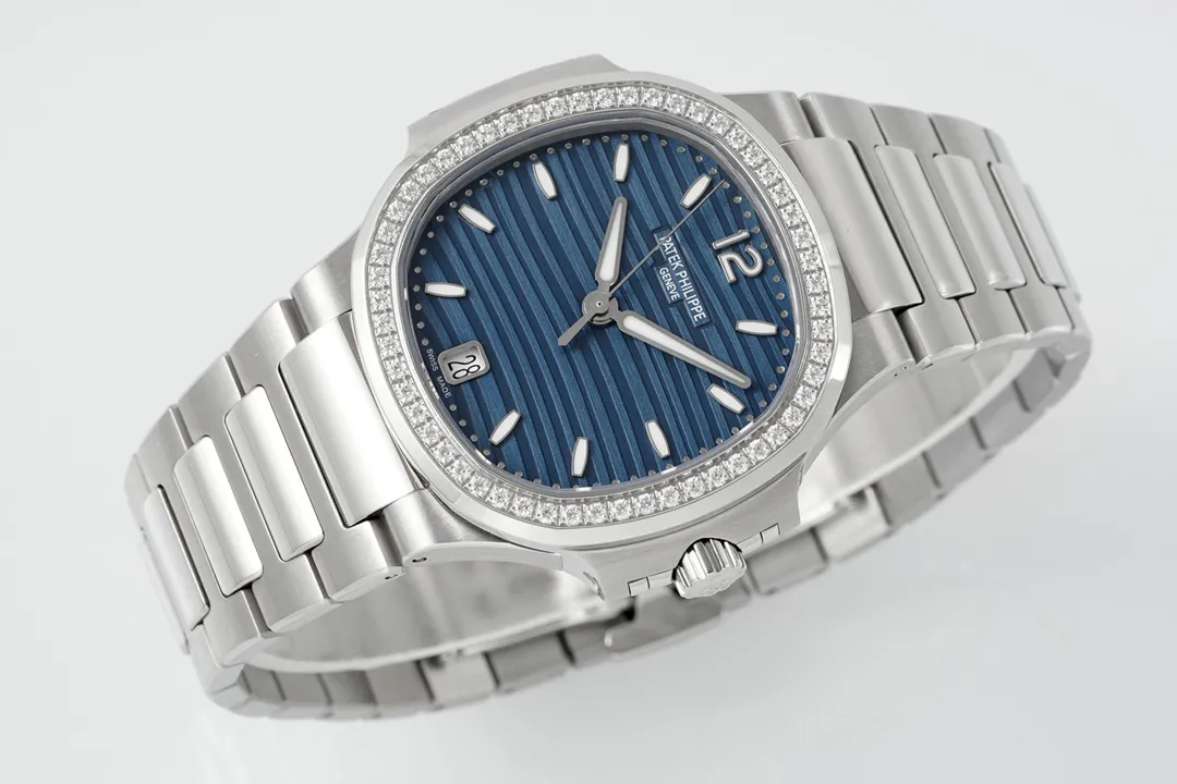 Patek Philippe Blue Nautilus Ladies Watch