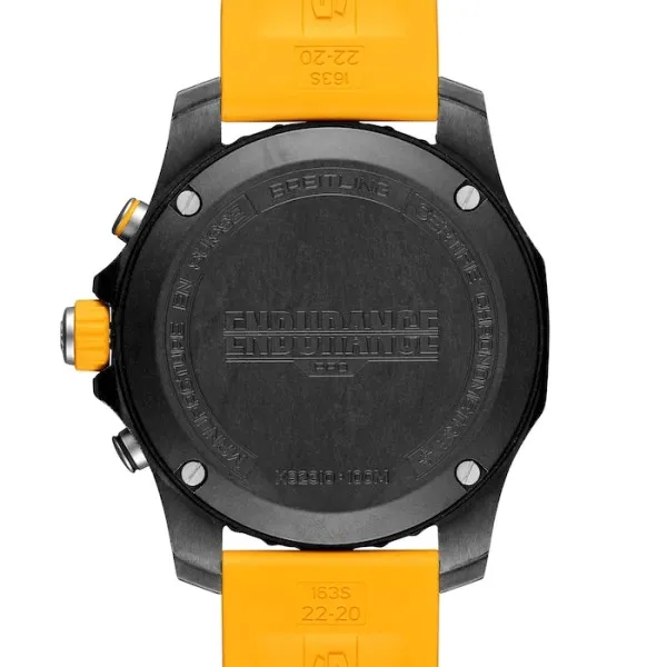Breitling Endurance Pro Men Quartz Black Rubber Watch X82310A41B1S1
