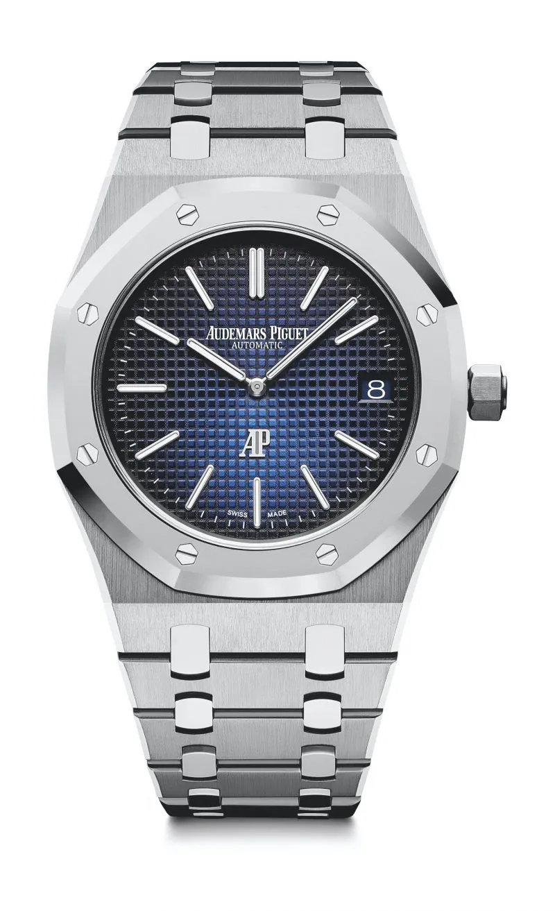Audemars Piguet Royal Oak Jumbo Extra-Thin Blue 15202IP.OO.1240IP.01
