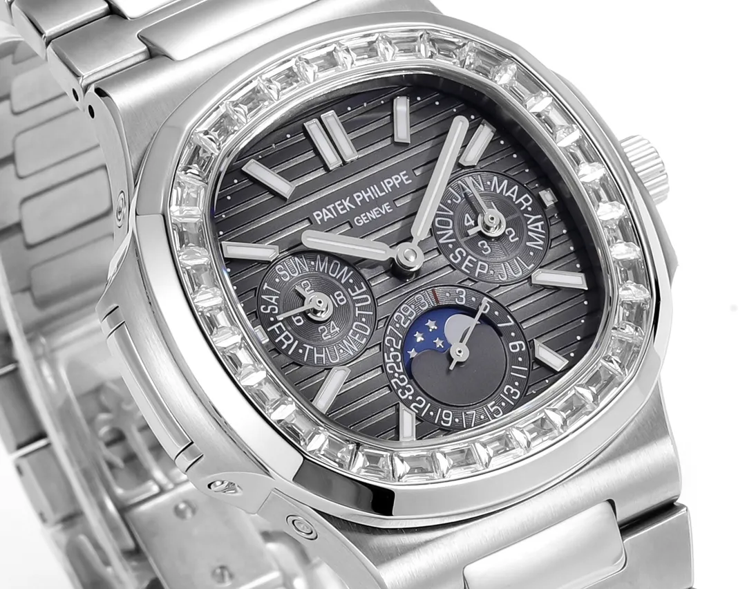Patek Philippe Nautilus Grey Complication Watch