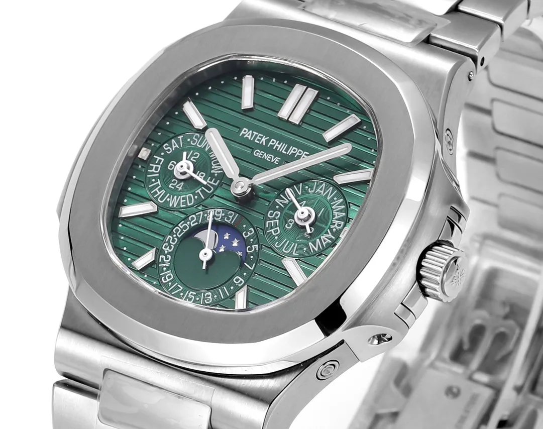TW Patek Philippe Green Nautilus Watch