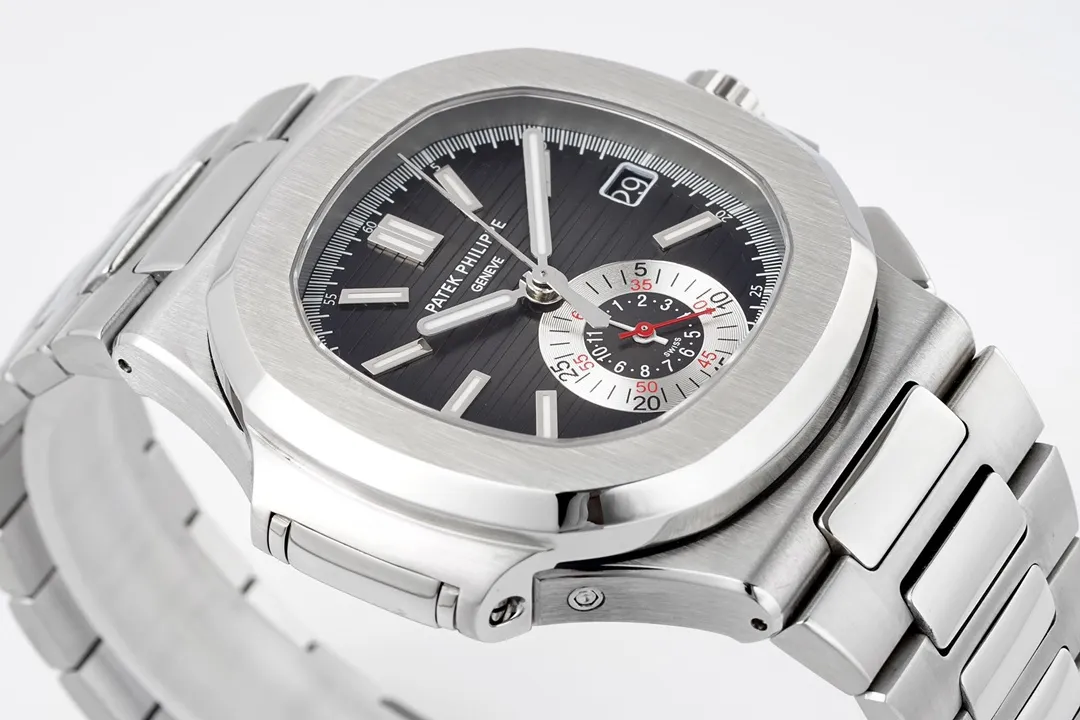 Patek Philippe 5980 Silver Black Watch