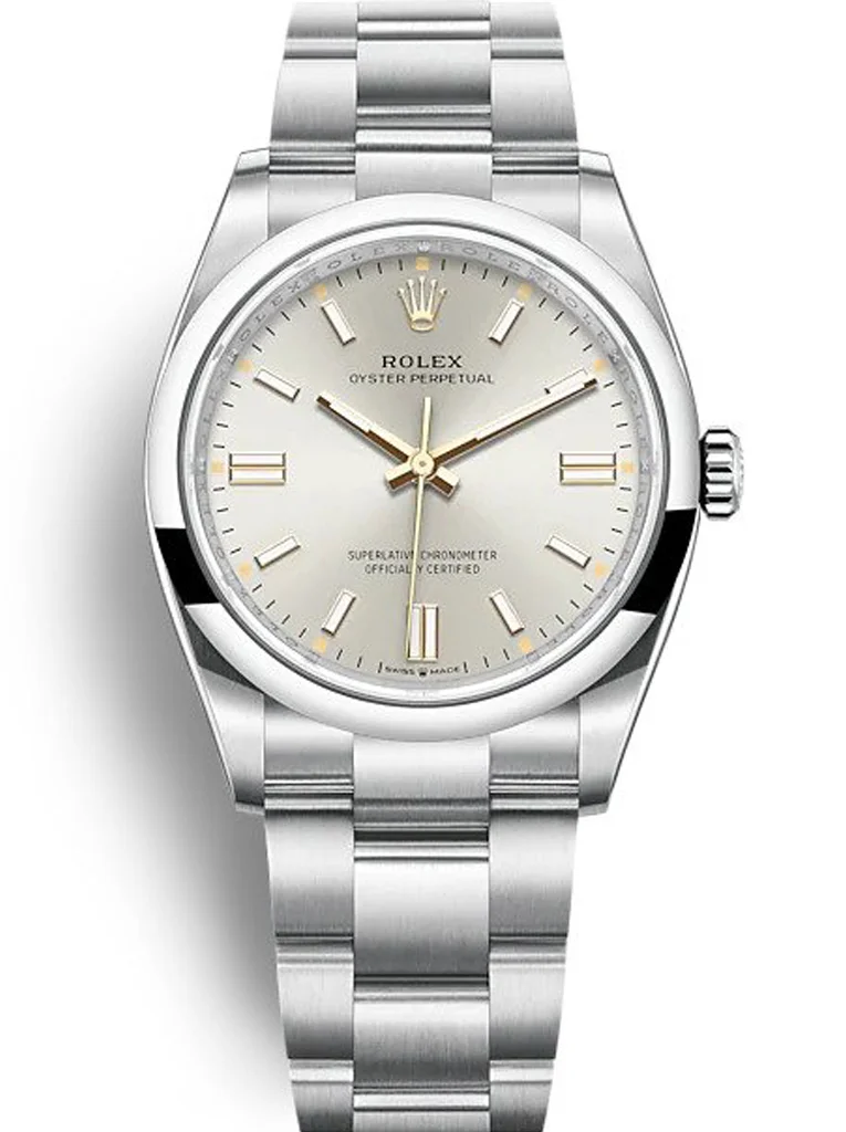Rolex Oyster Perpetual Lady 36mm Silver Dial 126000