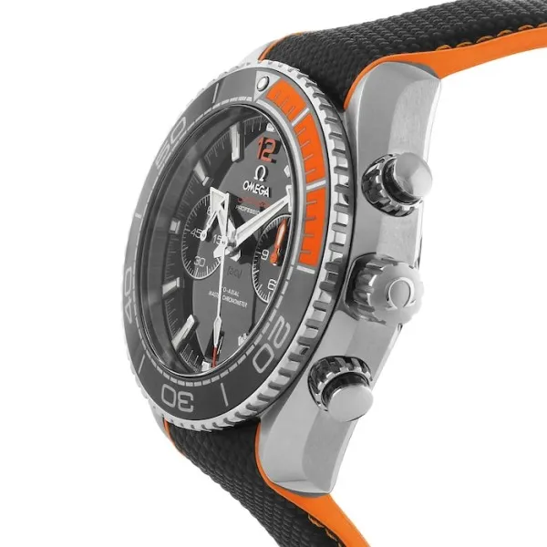 Omega Planet Ocean Men Automatic Black Rubber Watch O21532465101001