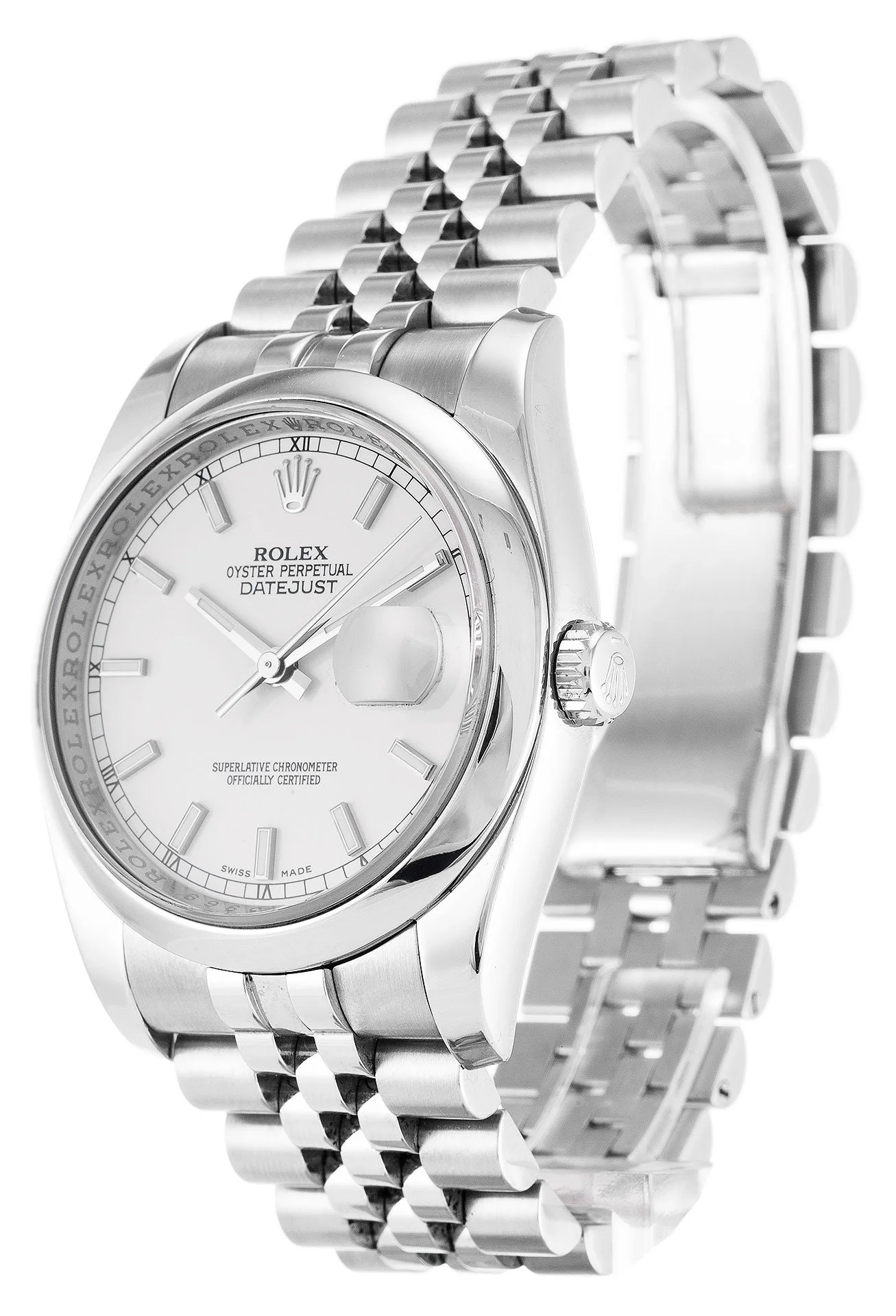 Rolex Datejust 36mm White Dial 116200