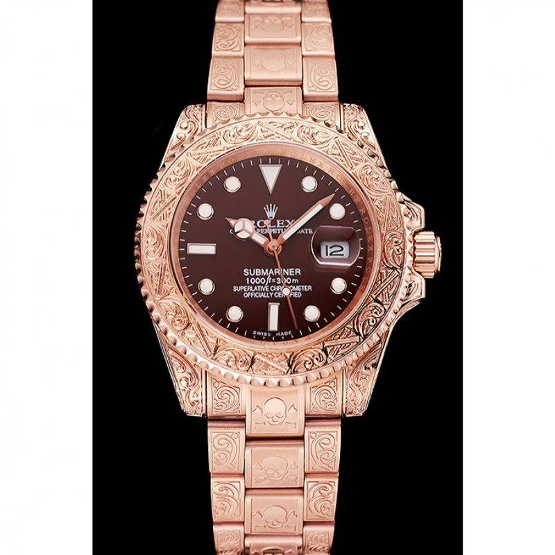 Superclone Rolex Submariner 41mm Brown Dial 1454087