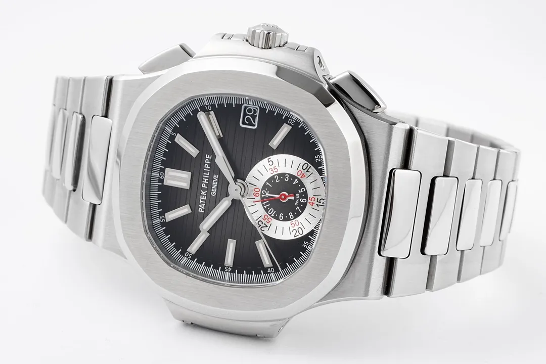 Patek Philippe 5980 Silver Black Watch