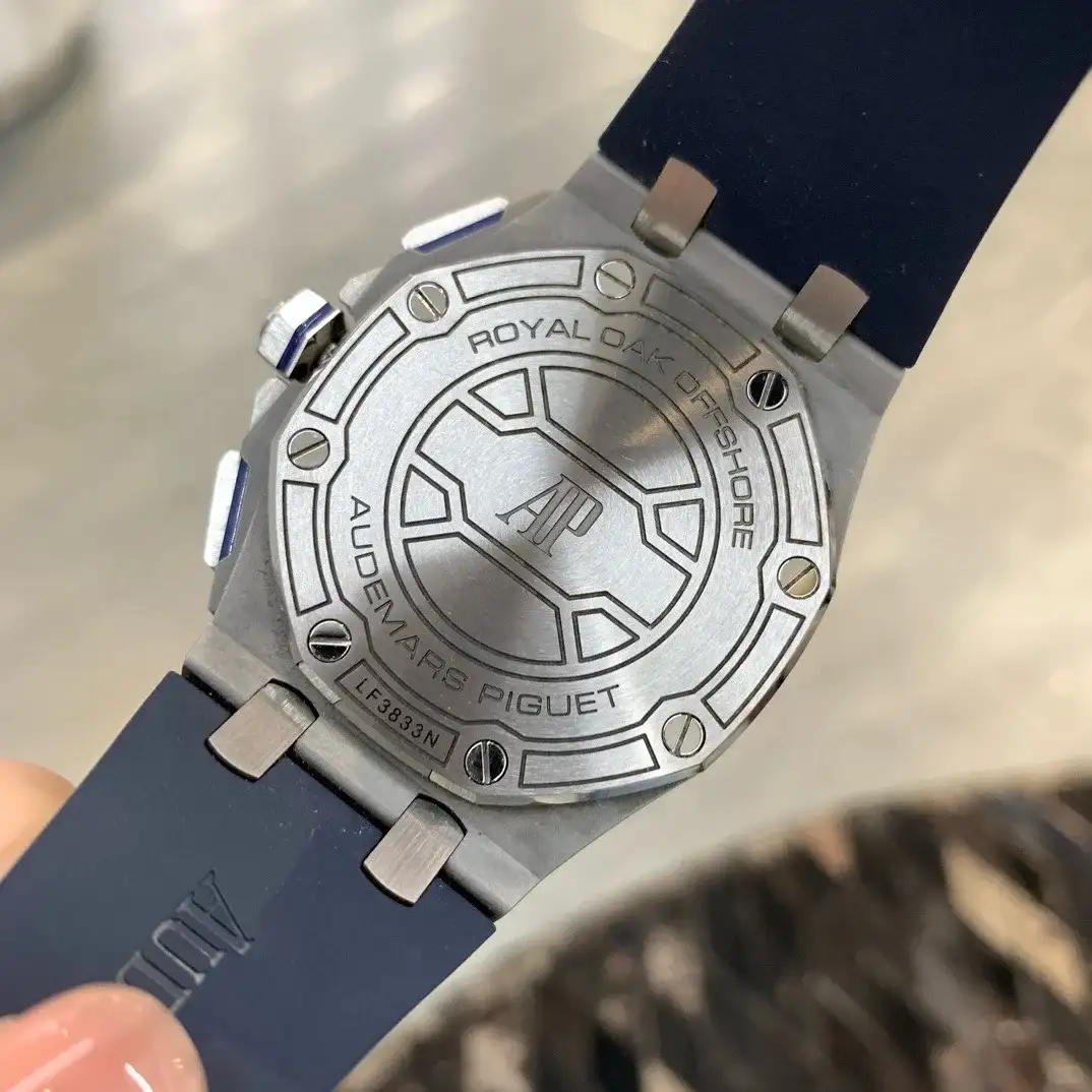 Audemars Piguet Royal Oak Offshore Selfwinding Chronograph Blue, Silver 26480TI.OO.A027CA.01