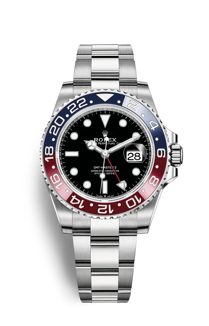Rolex GMT-Master II 40mm 126710BLRO  Pepsi  Oyster
