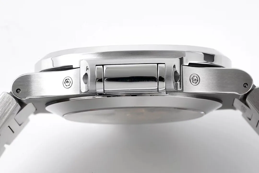 Patek Philippe Nautilus Silver Annual Calendar