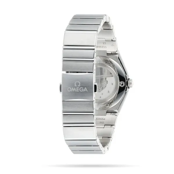 Omega Constellation Women Quartz Pink Stainless Steel Watch O13110286011001