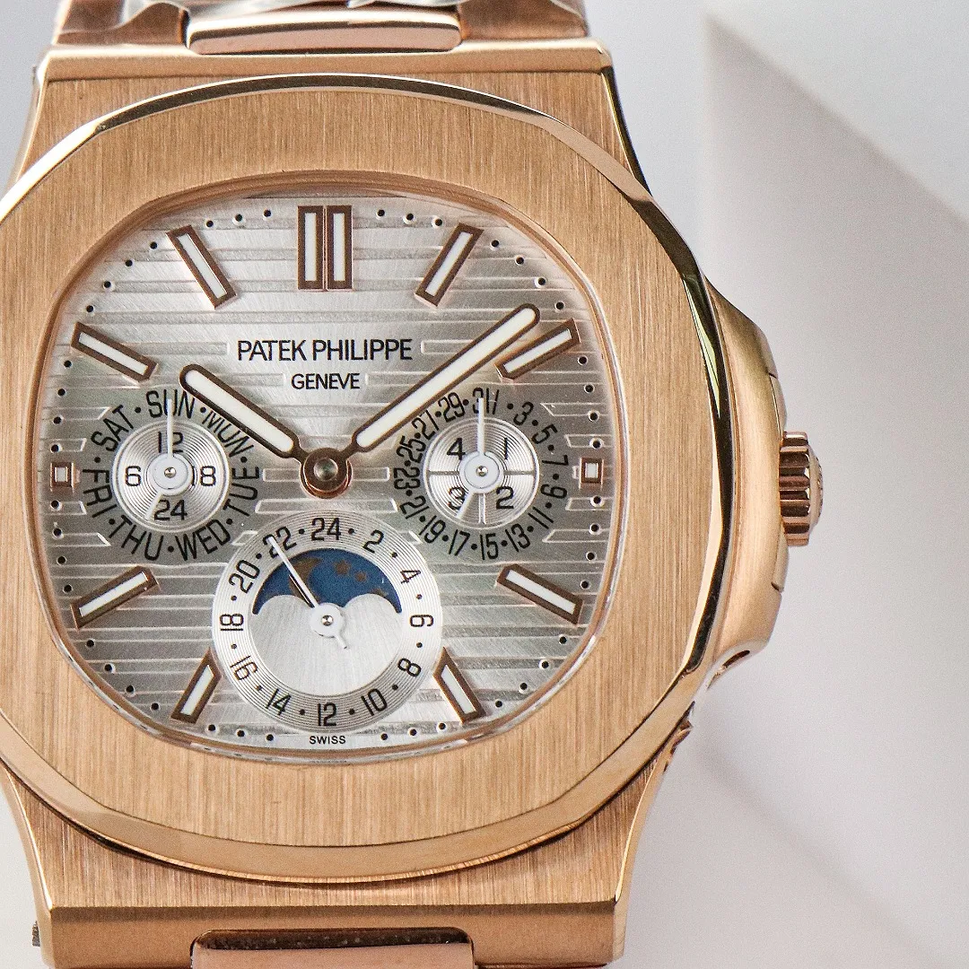 Patek Philippe Rose Gold Nautilus Watch