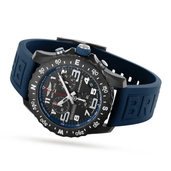 Breitling Endurance Pro Men Quartz Black Rubber Watch X82310D51B1S1