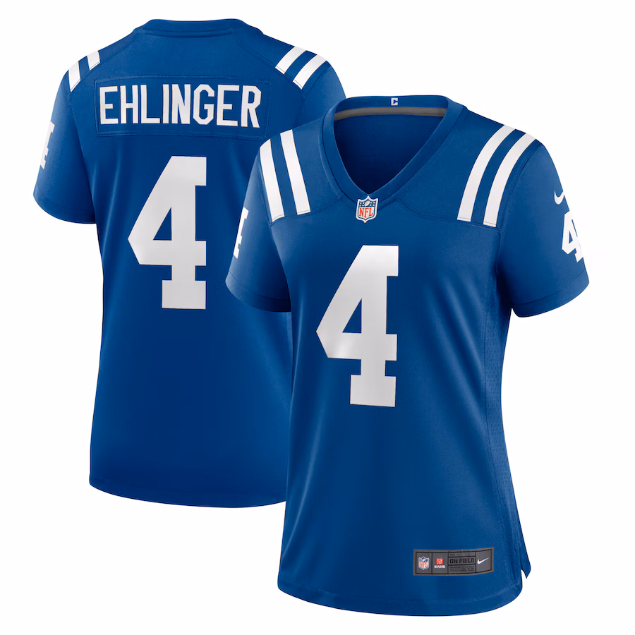 Women's Indianapolis Colts Sam Ehlinger Nike Royal Game Jersey - Jersey