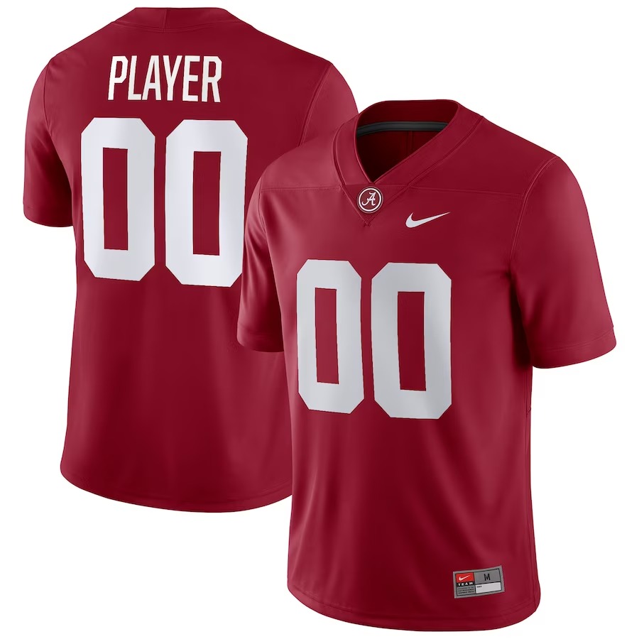 Alabama Crimson Tide Nike Pick-A-Player NIL Replica Football Jersey - Crimson - Jersey