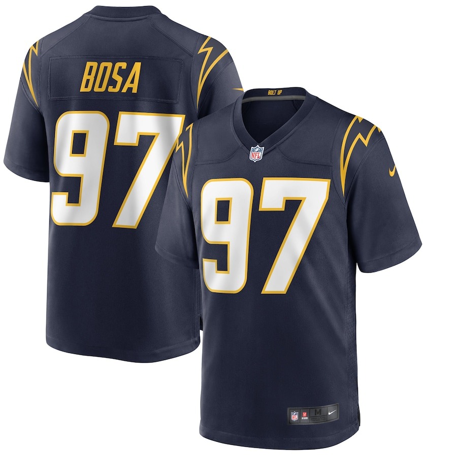 Men's Los Angeles Chargers Joey Bosa Nike Navy Alternate Game Jersey - Jersey