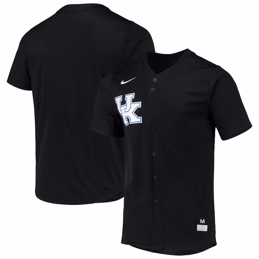 Men's Nike Black Kentucky Wildcats Replica Baseball Jersey - Jersey