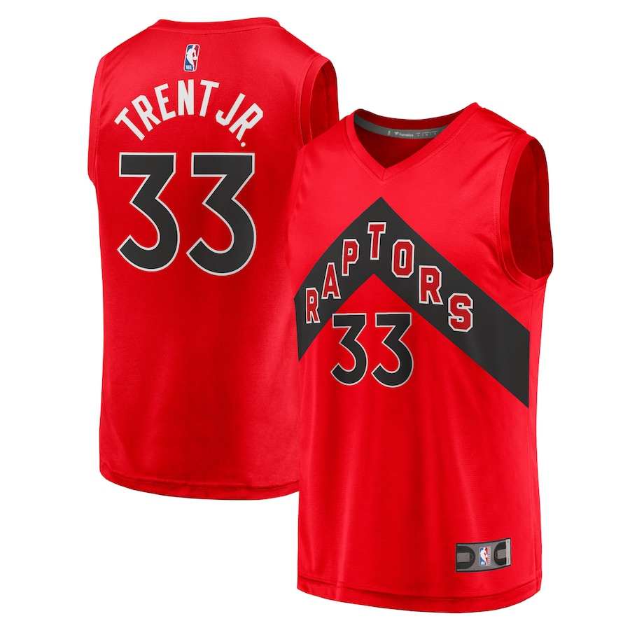 Youth Toronto Raptors Gary Trent Jr. Fanatics Red Fast Break Replica Jersey - Icon Edition - Jersey