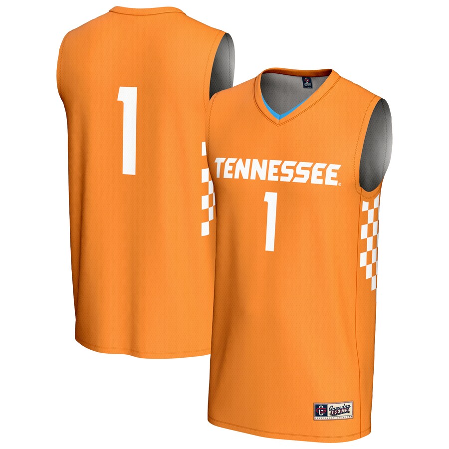 Unisex GameDay Greats #1 Tennessee Orange Tennessee Volunteers Lightweight Women's Basketball Fashion Jersey - Jersey