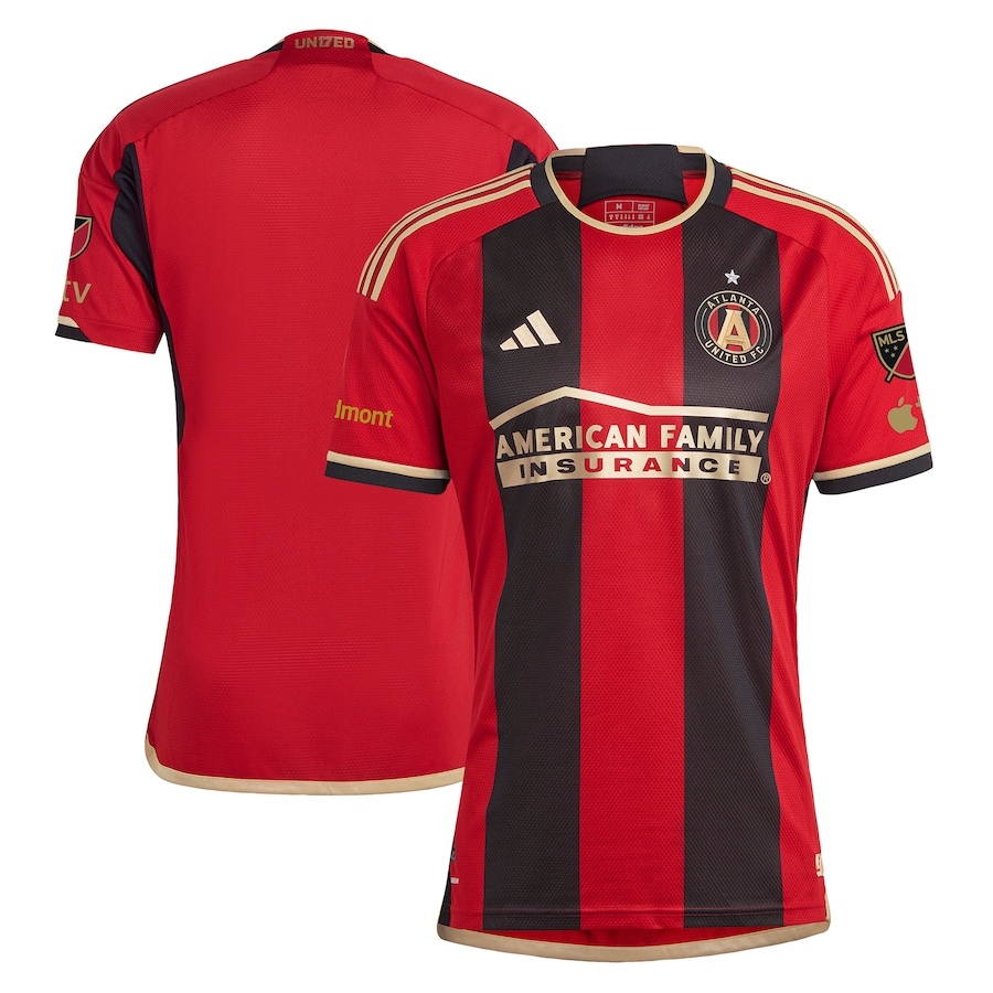 Men's Atlanta United FC adidas Black 2023 The 17s' Kit Authentic Jersey - Jersey