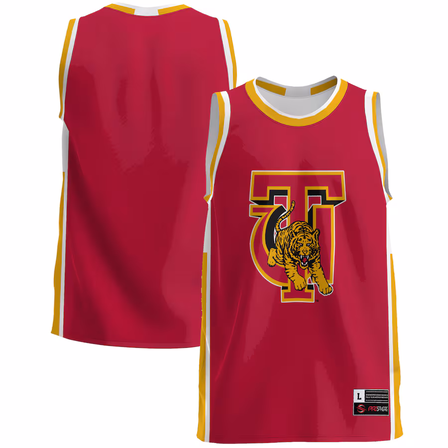 Tuskegee Golden Tigers GameDay Greats  Lightweight Basketball Jersey - Crimson - Jersey