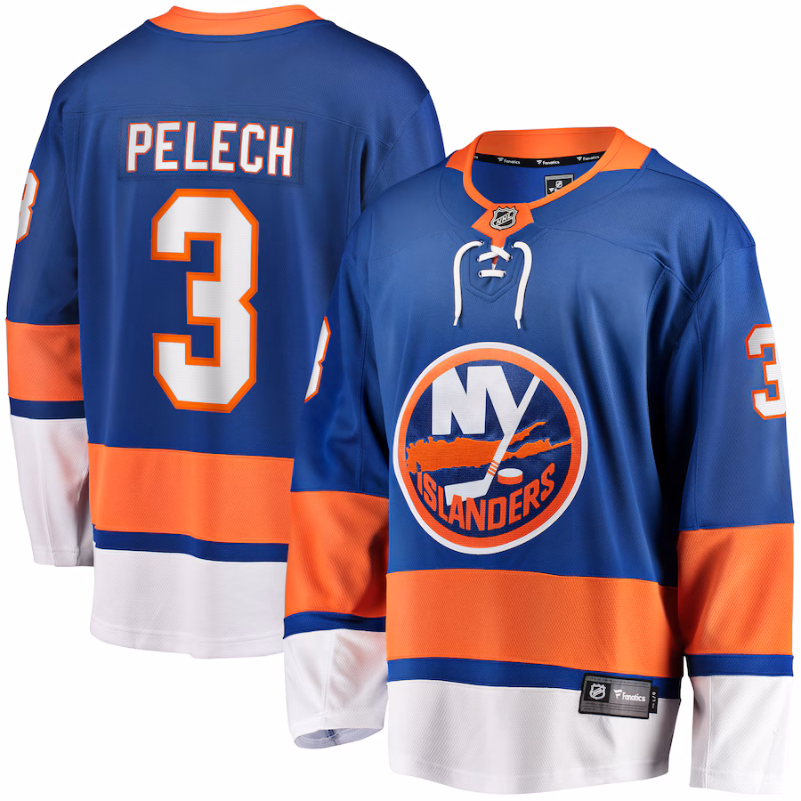 Men's New York Islanders Adam Pelech Fanatics Royal Home Breakaway Player Jersey - Jersey