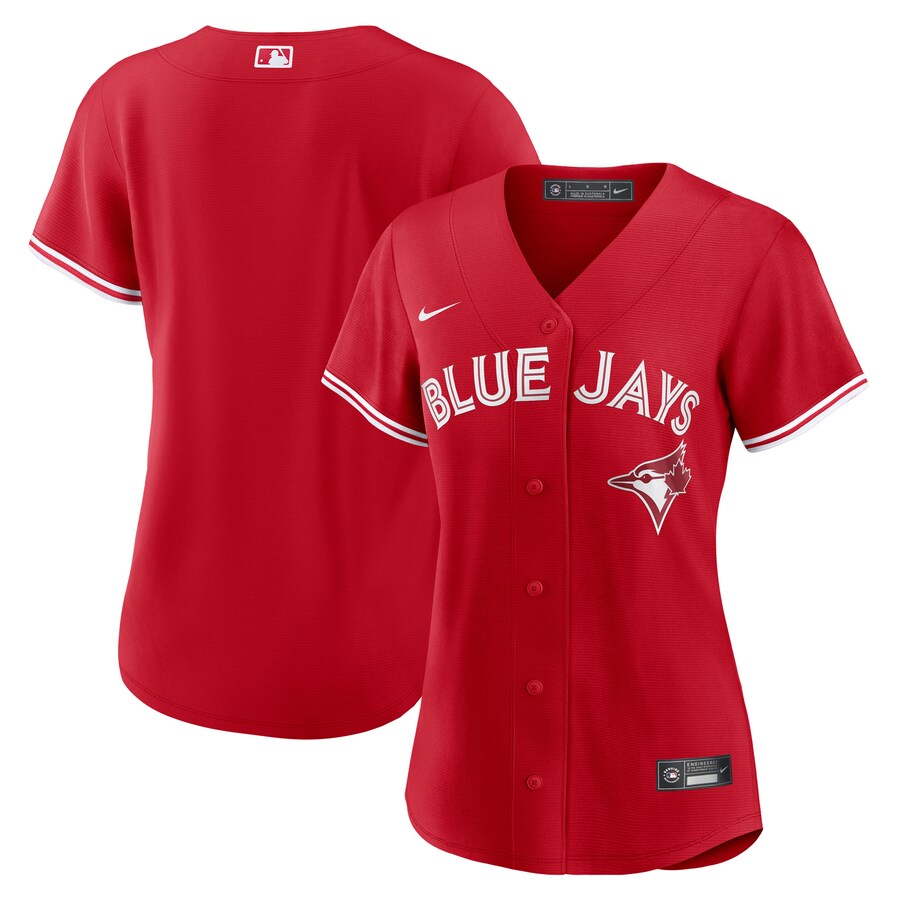Women's Toronto Blue Jays Nike Red Canada Day Replica Jersey - Jersey