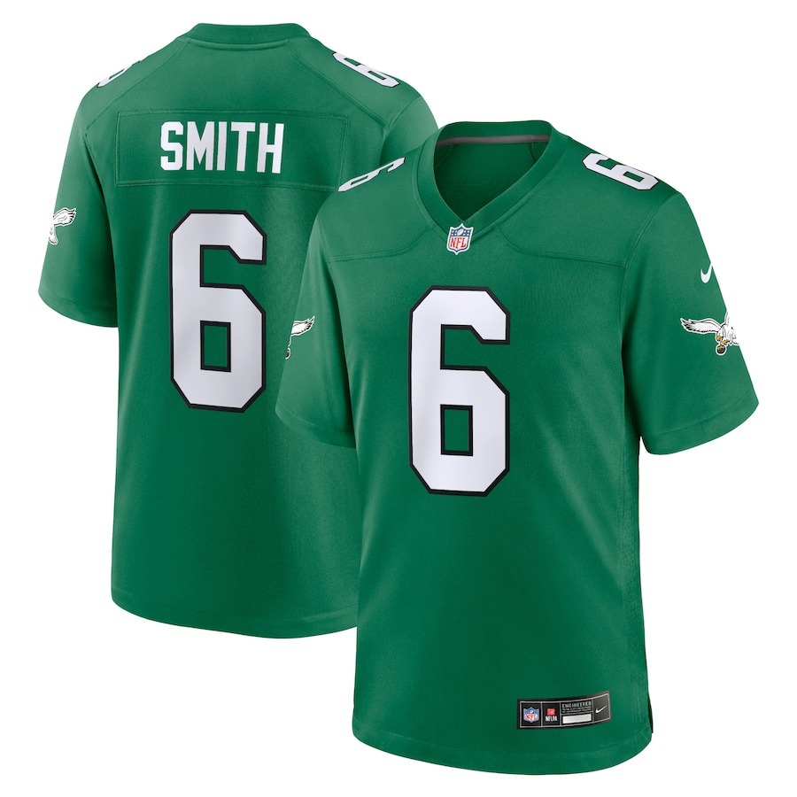 Men's Philadelphia Eagles DeVonta Smith Nike Kelly Green Alternate Game Player Jersey - Jersey
