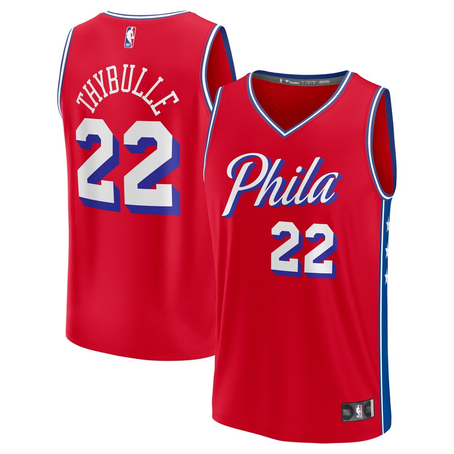 Youth Philadelphia 76ers Matisse Thybulle Fanatics Red Fast Break Player Jersey - Statement Edition - Jersey
